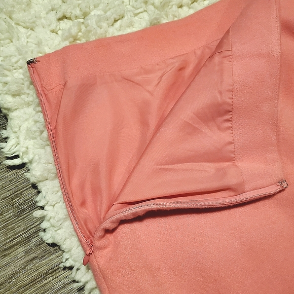 NWT LOFT Petite Pink Wool Soft Pencil Skirt 14P - Picture 7 of 14